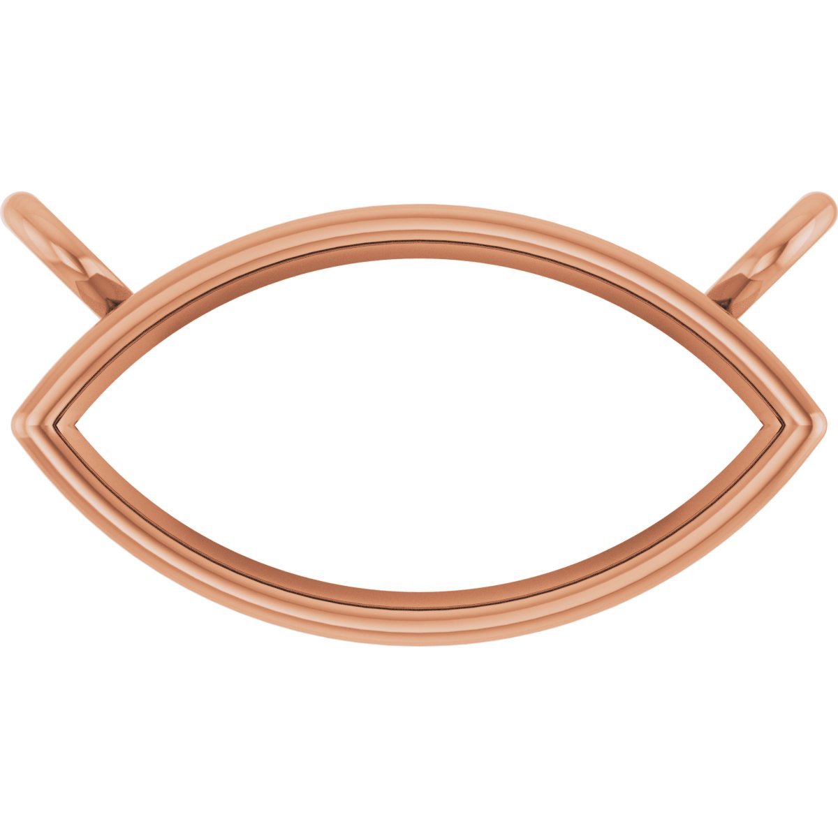 Bezel-Set Necklace Center