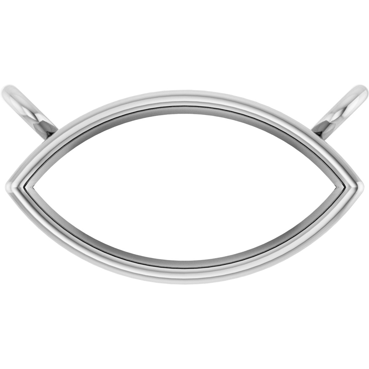 Bezel-Set Necklace Center