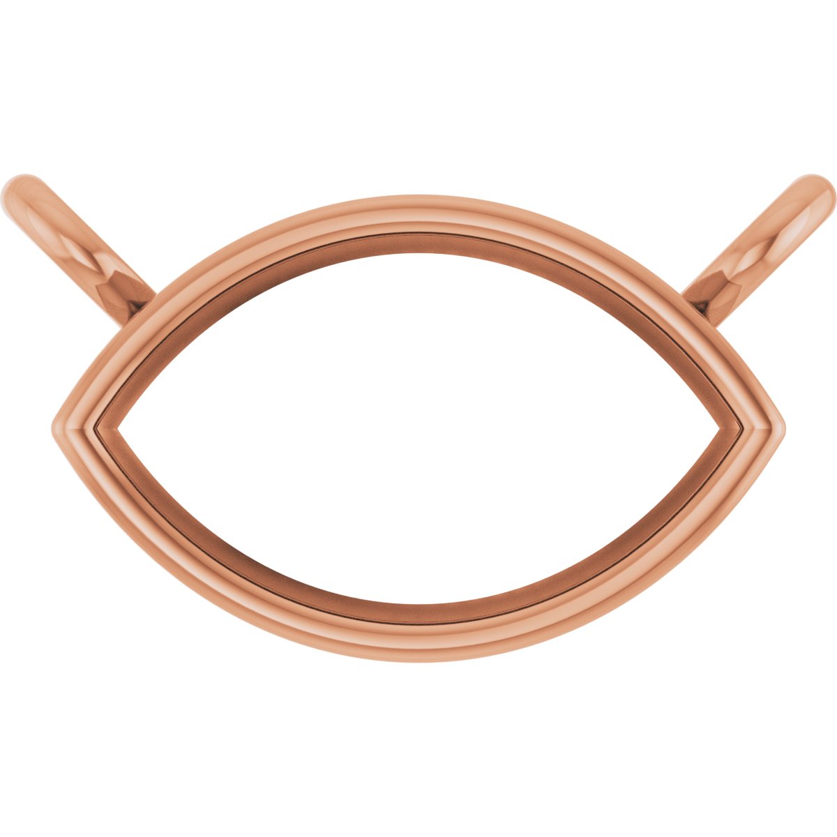 Bezel-Set Necklace Center