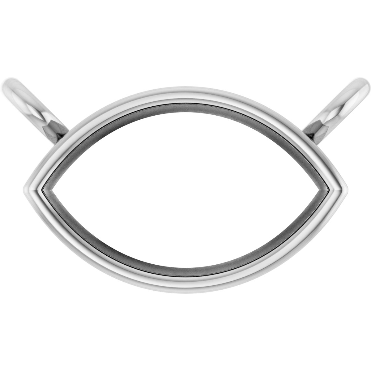 Bezel-Set Necklace Center