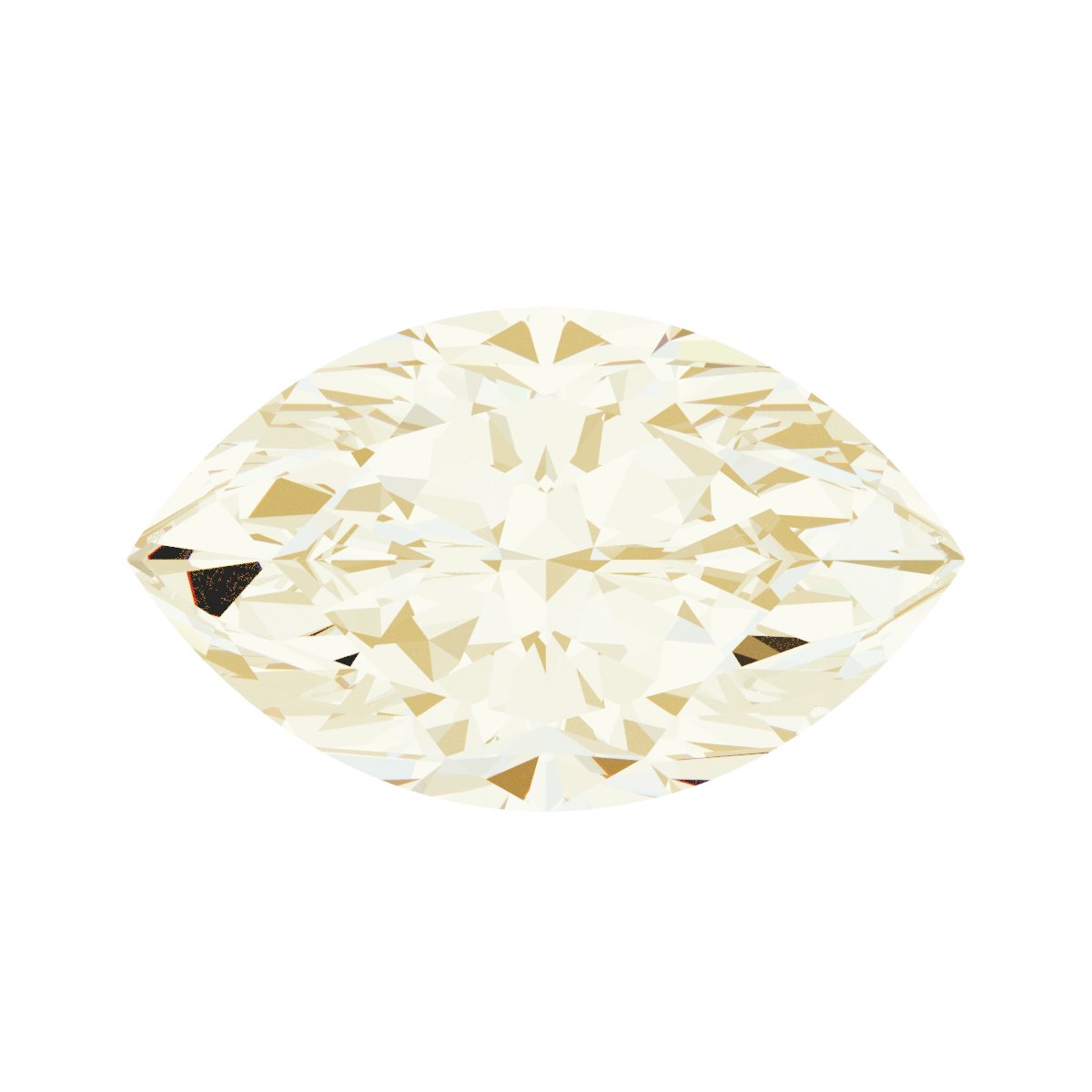 Bezel-Set Necklace Center