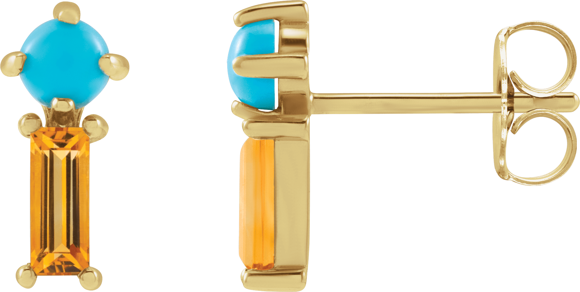 turquoise earrings