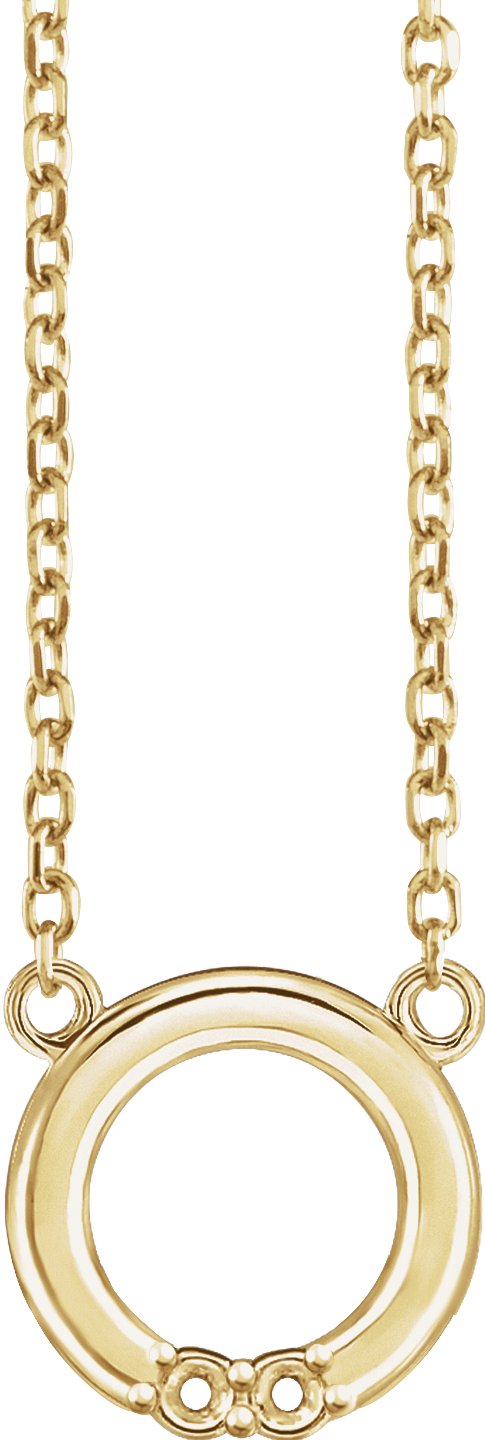 Family Circle Necklace or Center