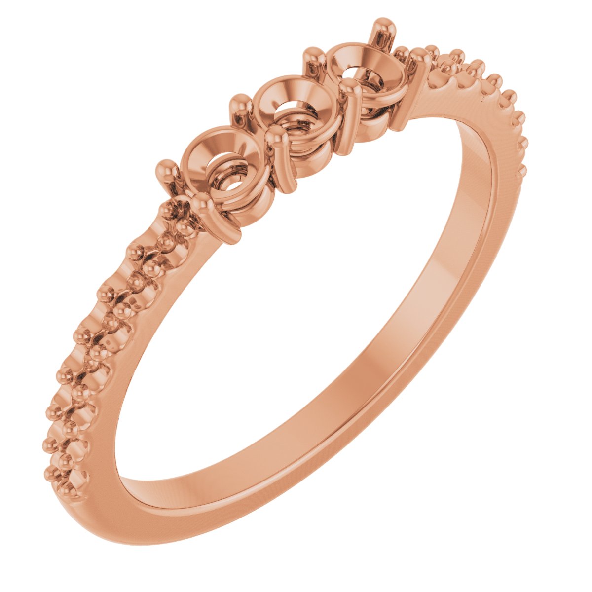 Three-Stone Anniversary Band