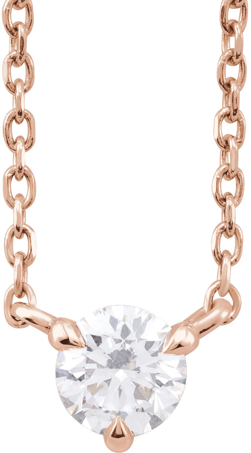 Solitaire Necklace