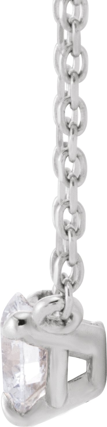 Alternative view of Solitaire Necklace