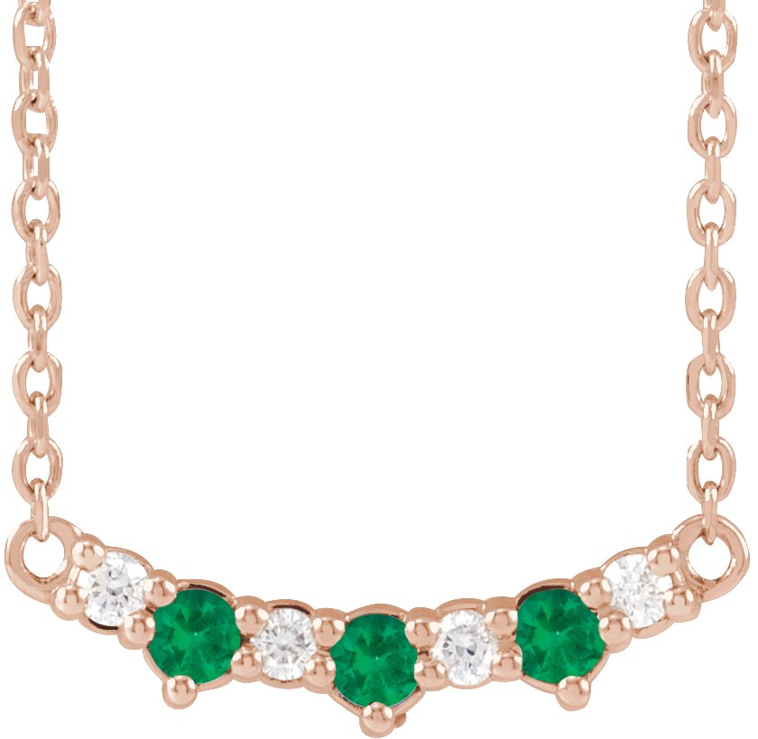 Accented Bar Necklace or Center