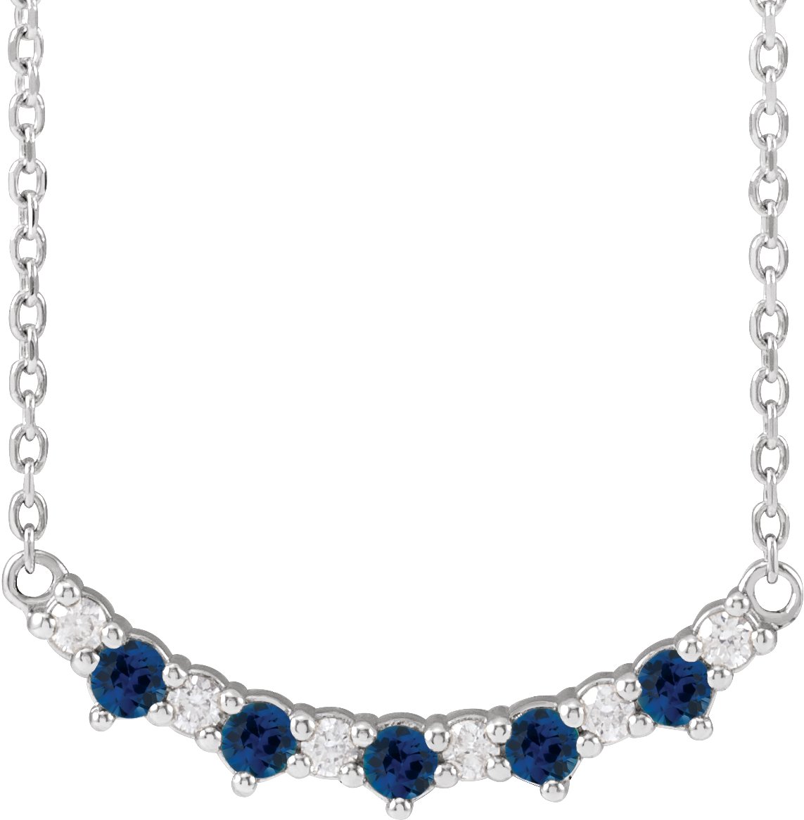 Accented Bar Necklace or Center