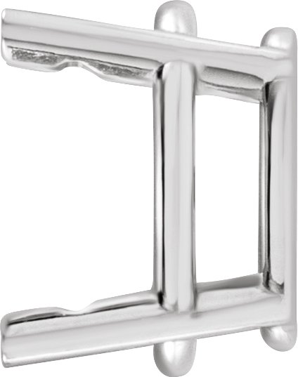 Pre-Notched Earring Setting