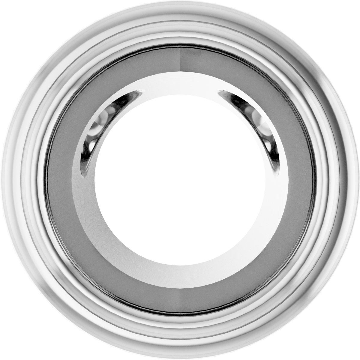 Bezel-Set Solitaire Pendant