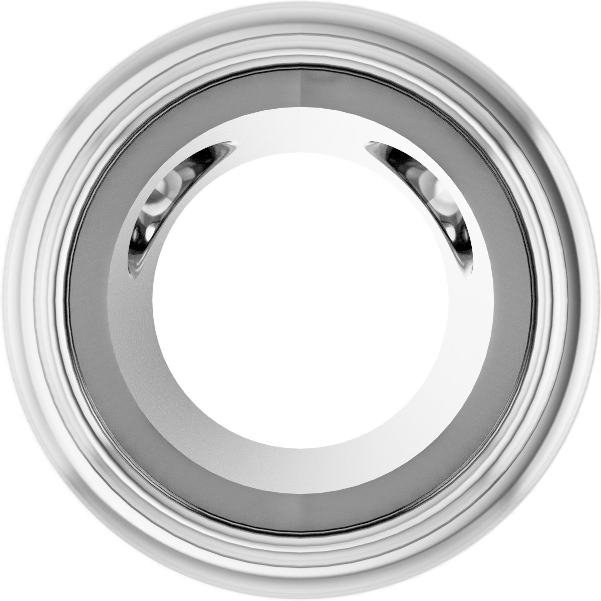 Bezel-Set Solitaire Pendant