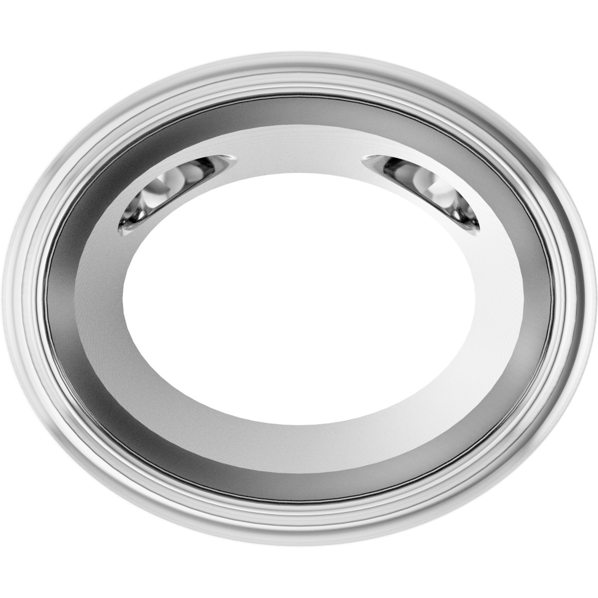 Bezel-Set Solitaire Pendant