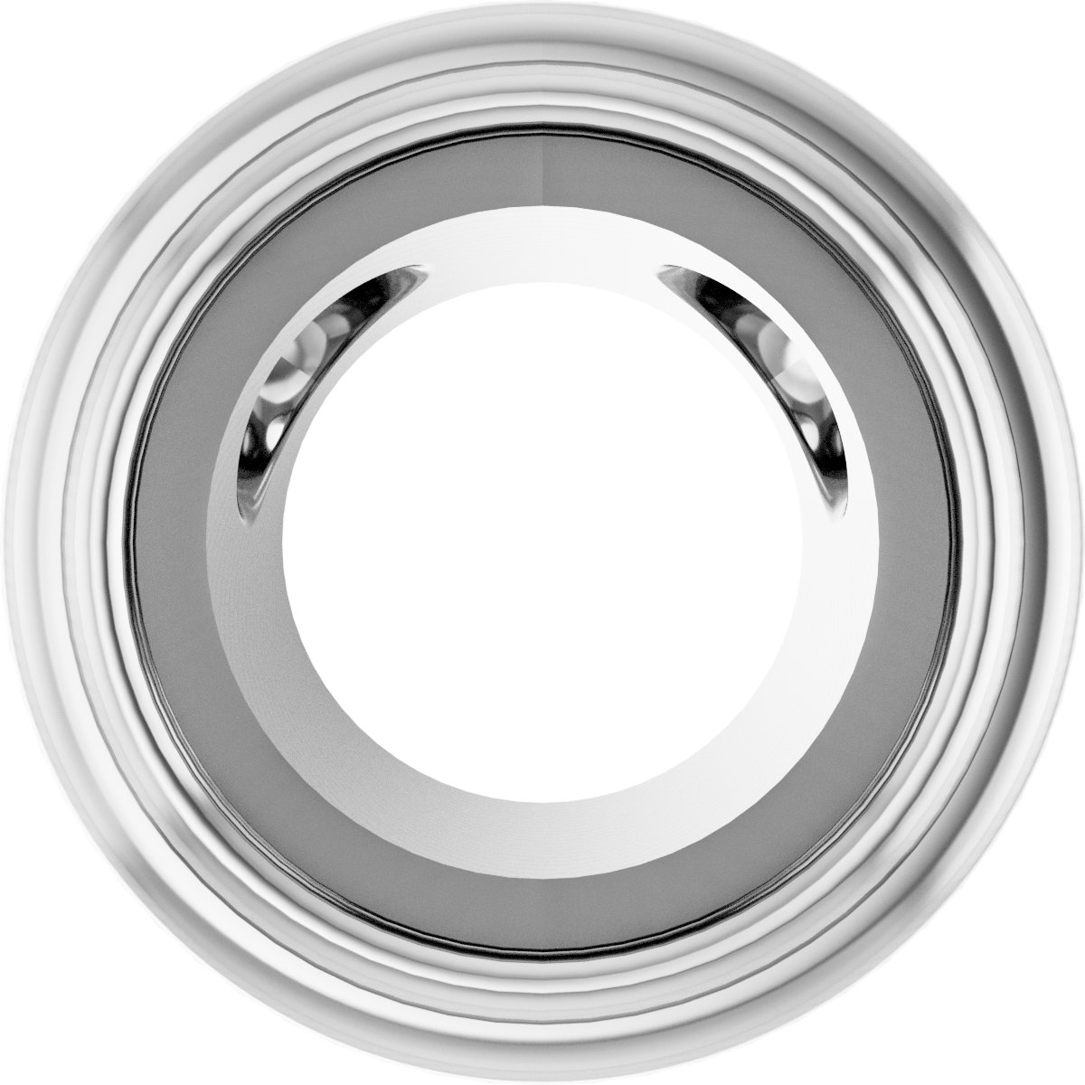 Bezel-Set Solitaire Pendant