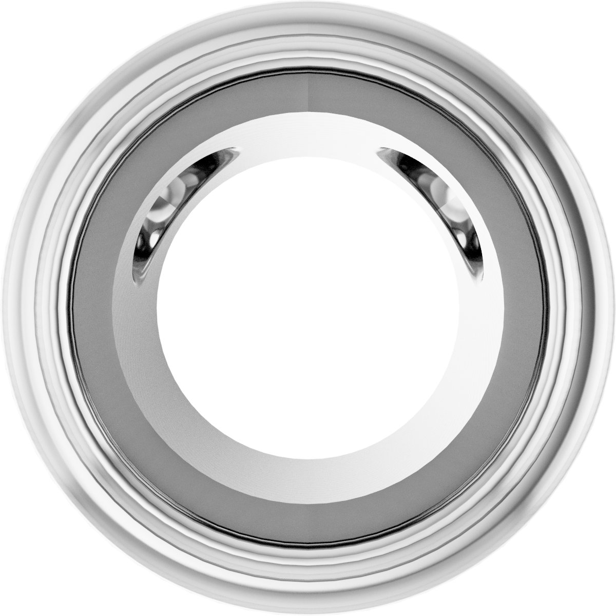 Bezel-Set Solitaire Pendant