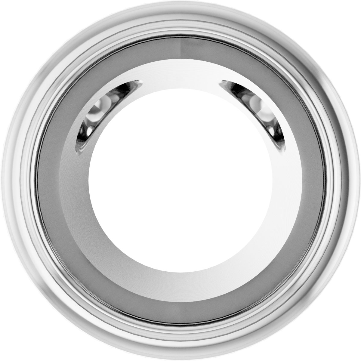 Bezel-Set Solitaire Pendant