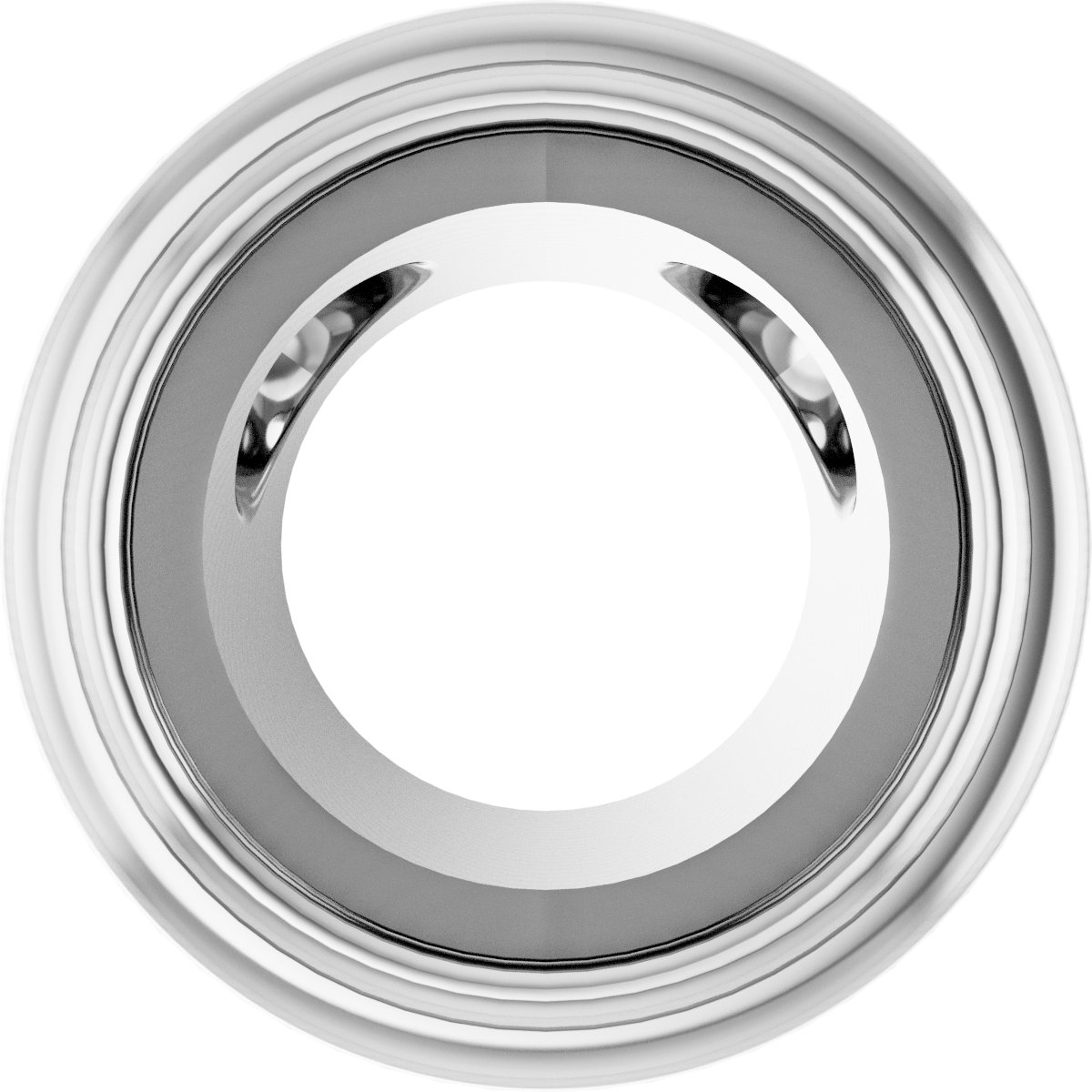 Bezel-Set Solitaire Pendant