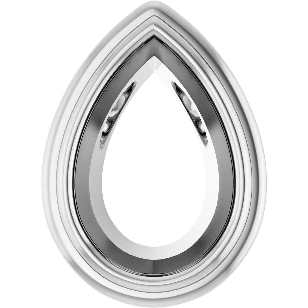 Bezel-Set Solitaire Pendant