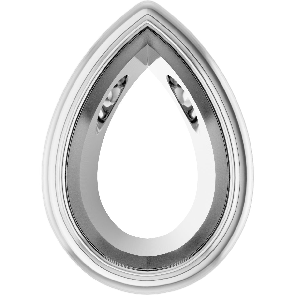 Bezel-Set Solitaire Pendant