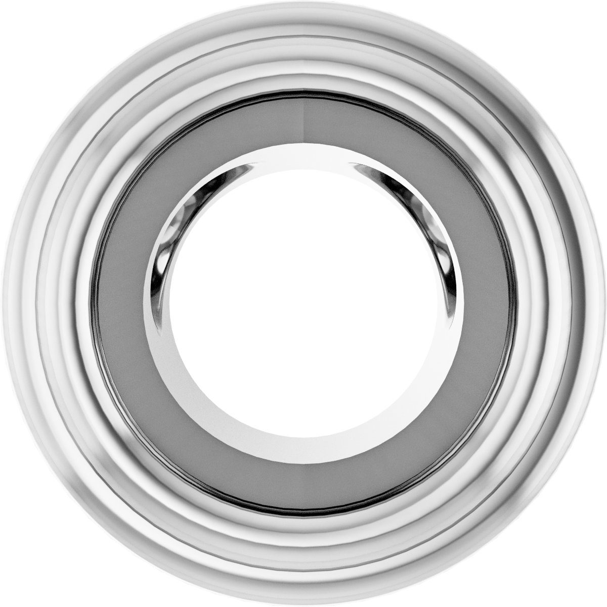 Bezel-Set Solitaire Pendant