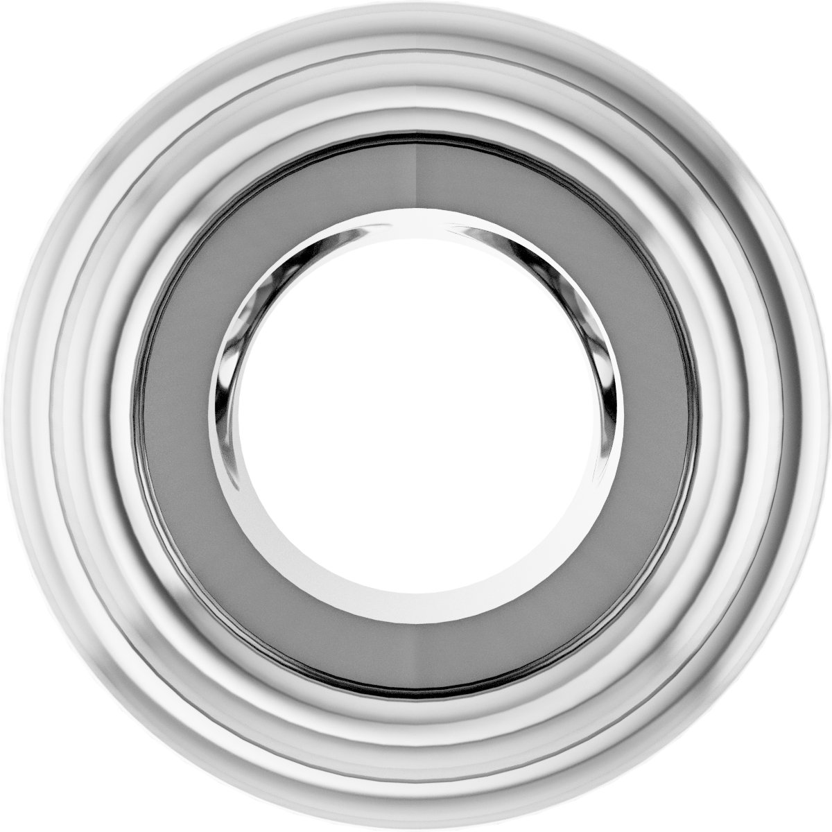 Bezel-Set Solitaire Pendant