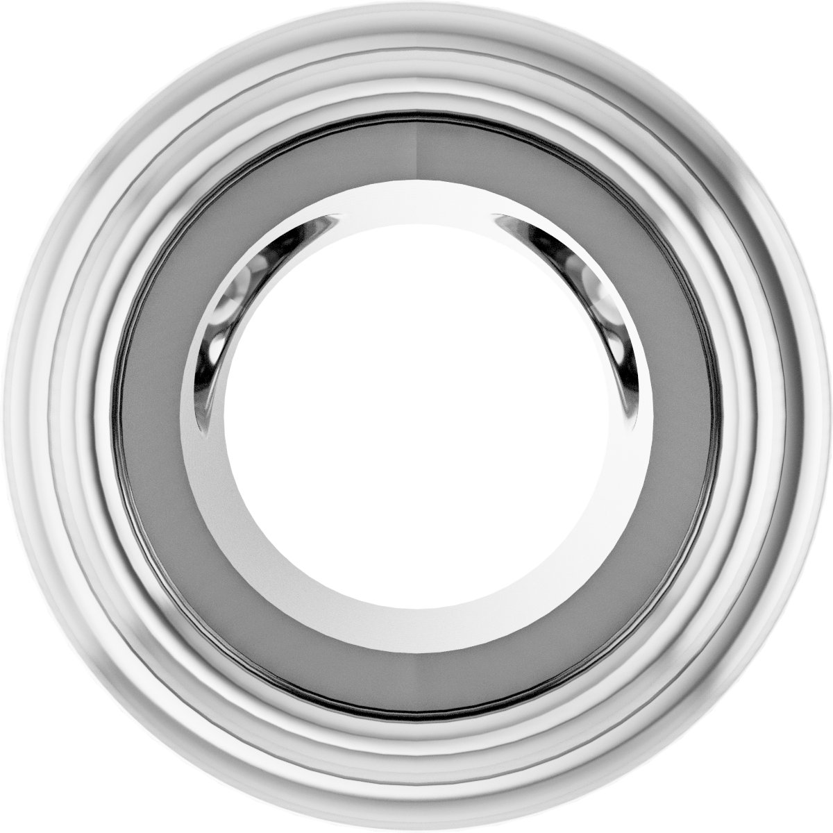 Bezel-Set Solitaire Pendant