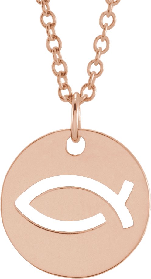(Ichthus) Fish Necklace or Pendant