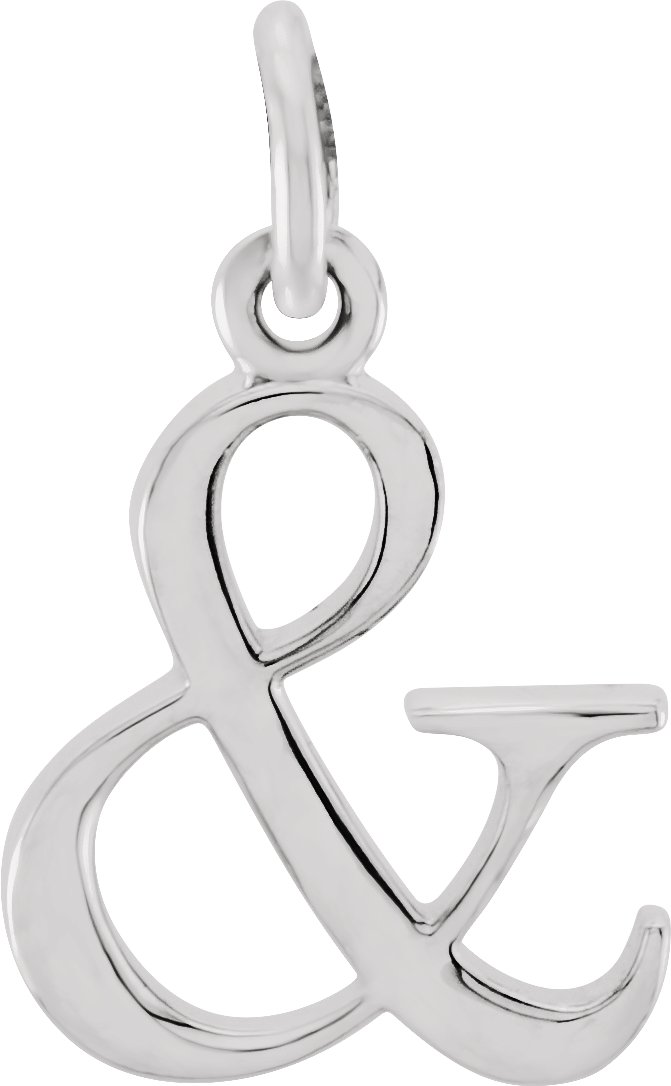 Sterling Silver Ampersand 16" Necklace