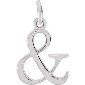 Sterling Silver Ampersand 16" Necklace