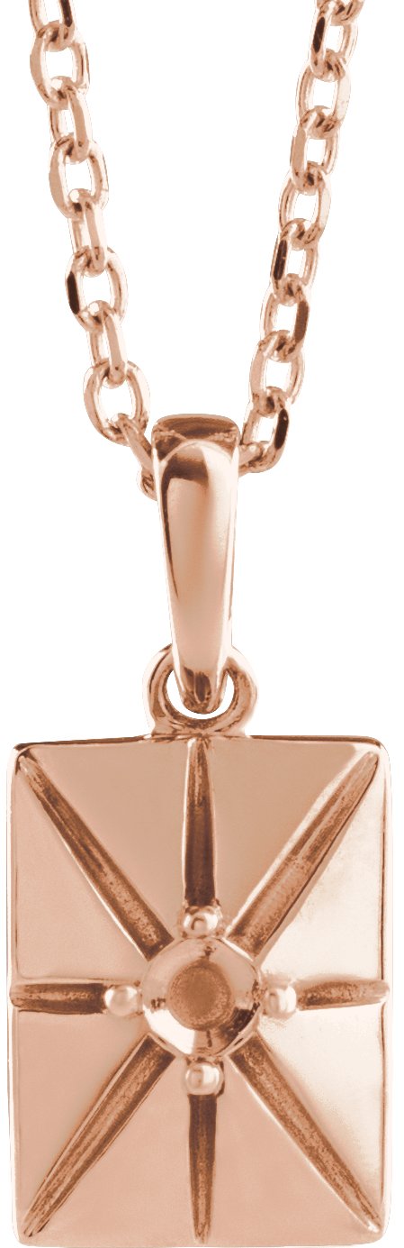 Accented Necklace or Charm/Pendant