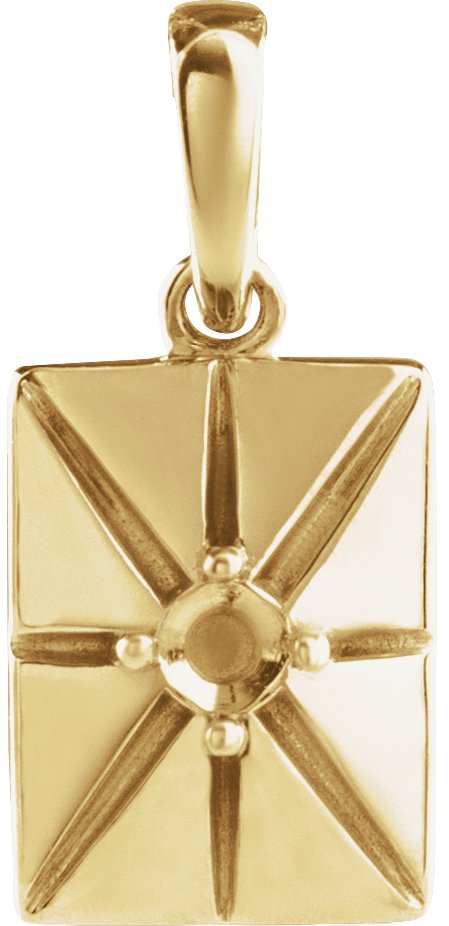 Accented Necklace or Charm/Pendant
