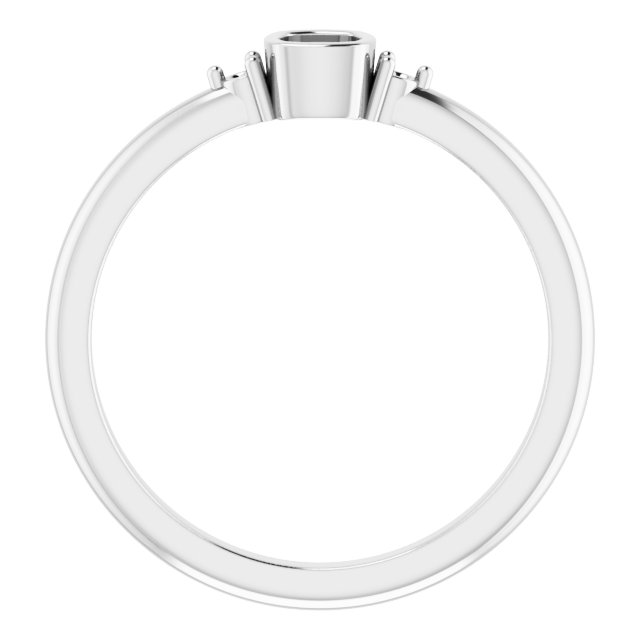 7 mm Cushion Ring Mounting view 2