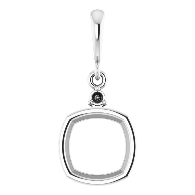 Accented Bezel-Set Pendant