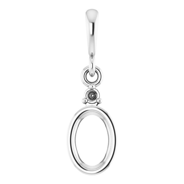 Accented Bezel-Set Pendant
