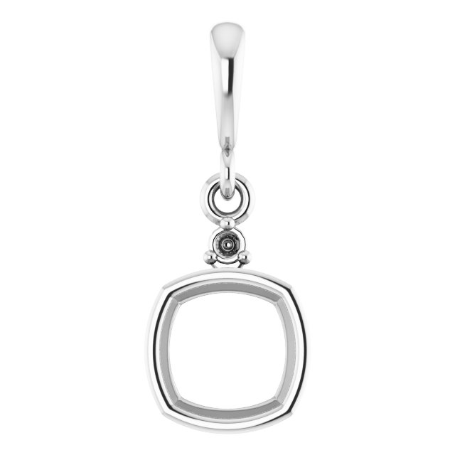 Accented Bezel-Set Pendant