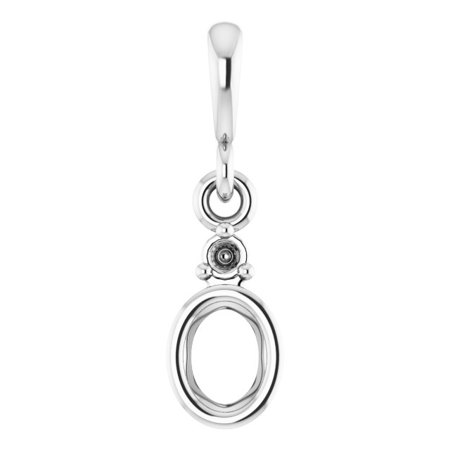 Accented Bezel-Set Pendant