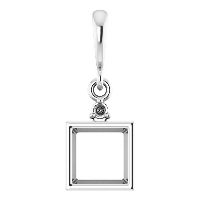 Accented Bezel-Set Pendant