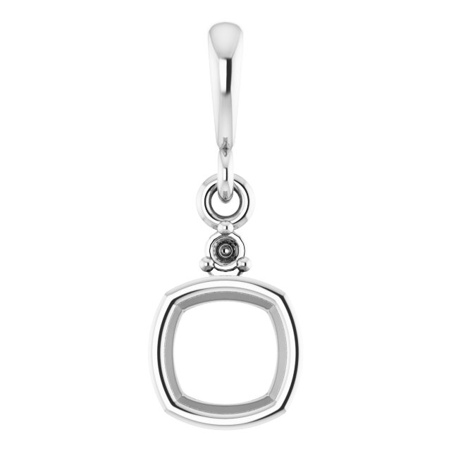 Accented Bezel-Set Pendant