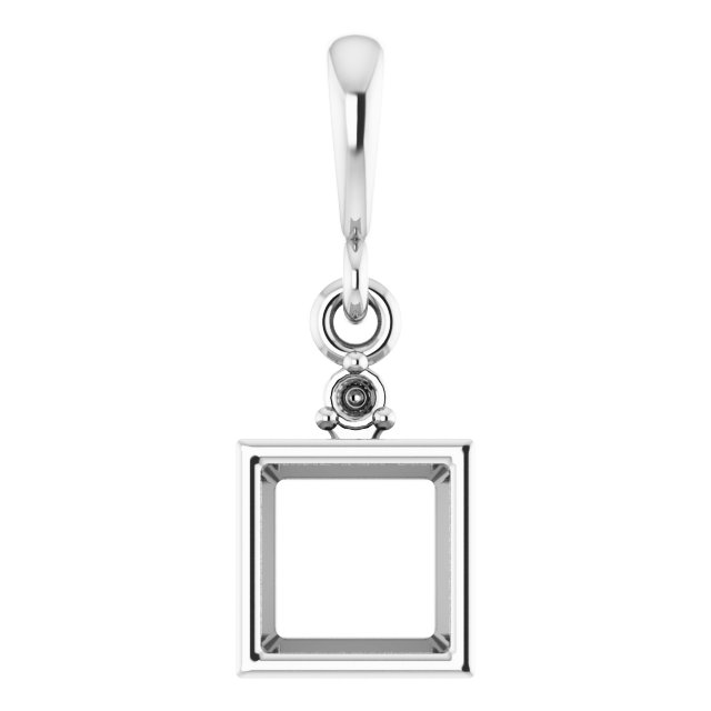 Accented Bezel-Set Pendant