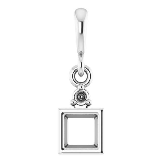 Accented Bezel-Set Pendant