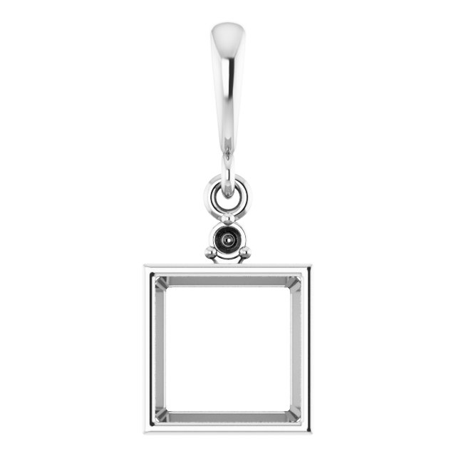 Accented Bezel-Set Pendant