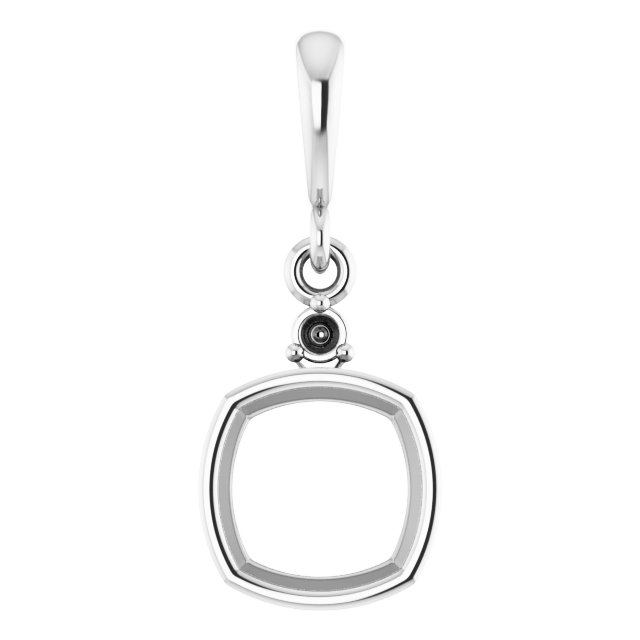 Accented Bezel-Set Pendant