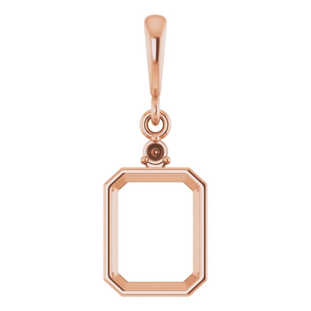 Emerald Pendant · 9x7mm