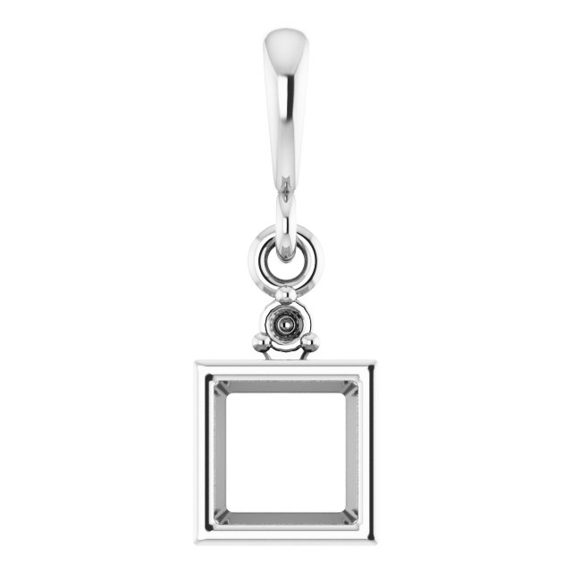 Accented Bezel-Set Pendant