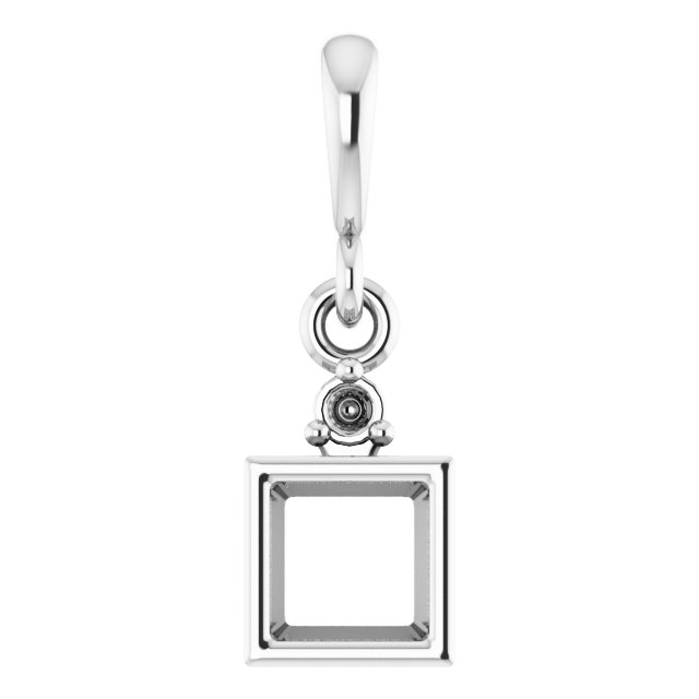 Accented Bezel-Set Pendant