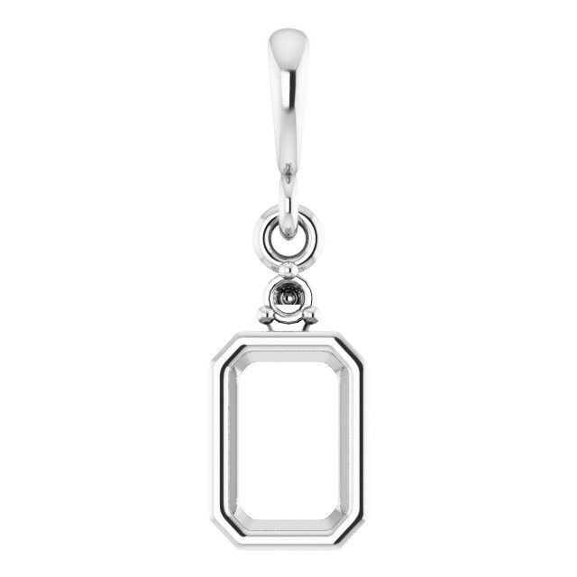 Accented Bezel-Set Pendant