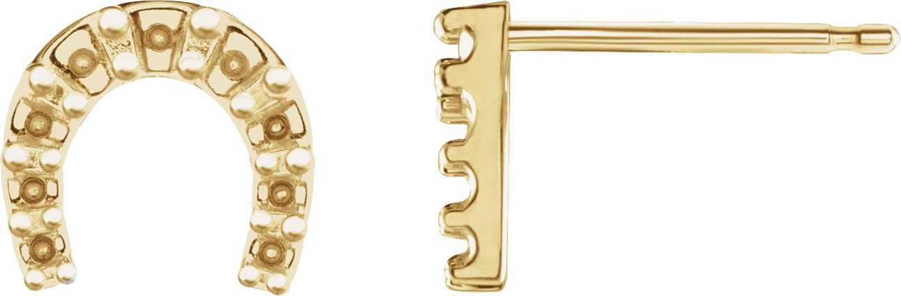 Horseshoe Earrings