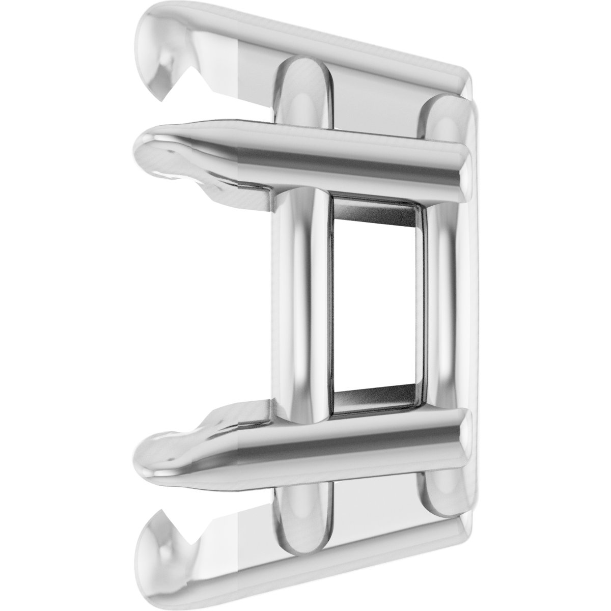 Oval 6-Prong Pre-Notched Claw Earring Setting