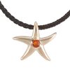 14K Yellow Mexican Fire Opal Starfish Pendant Ref 2482536