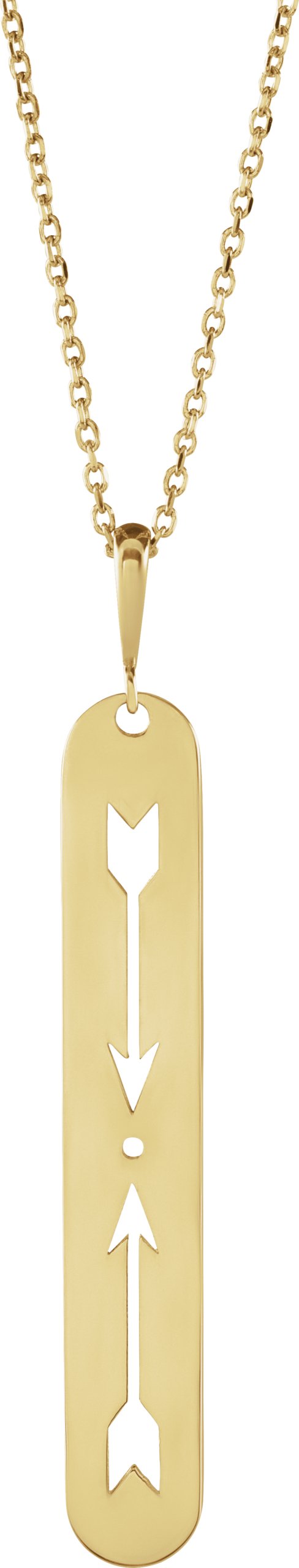 Arrow Necklace or Pendant
