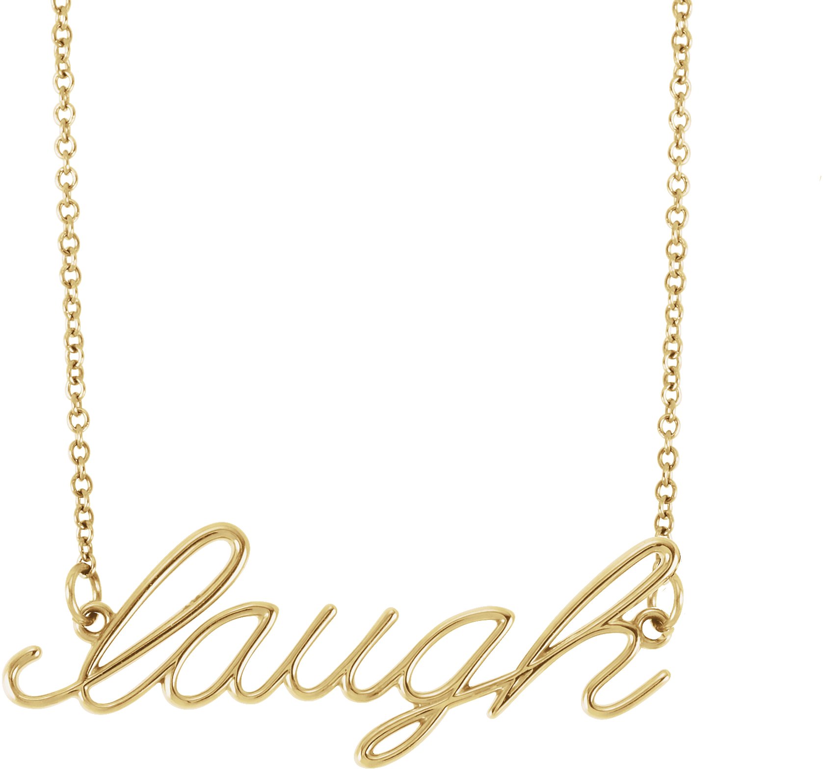 Laugh Necklace or Center